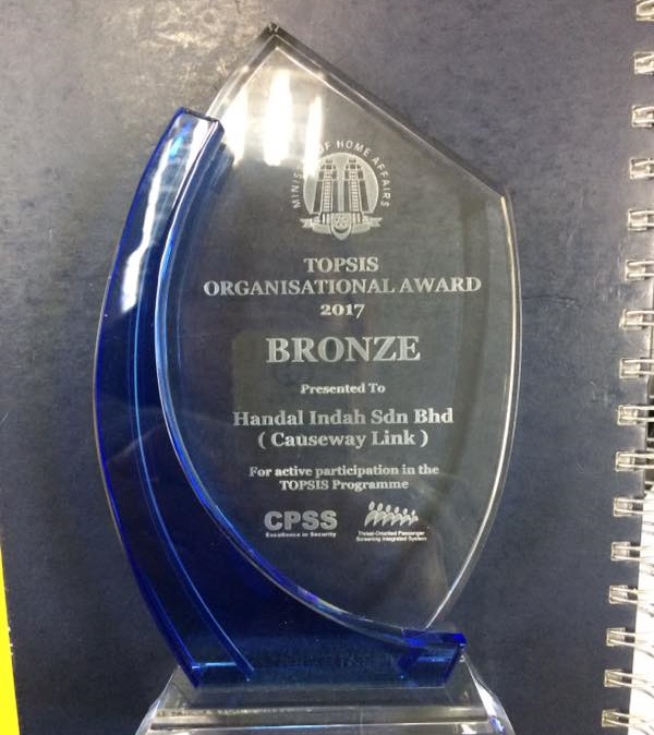 topsis 2017 bronze award